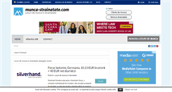 Desktop Screenshot of munca-strainatate.com